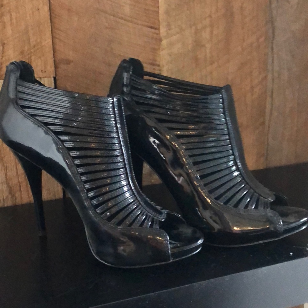 Black high heels